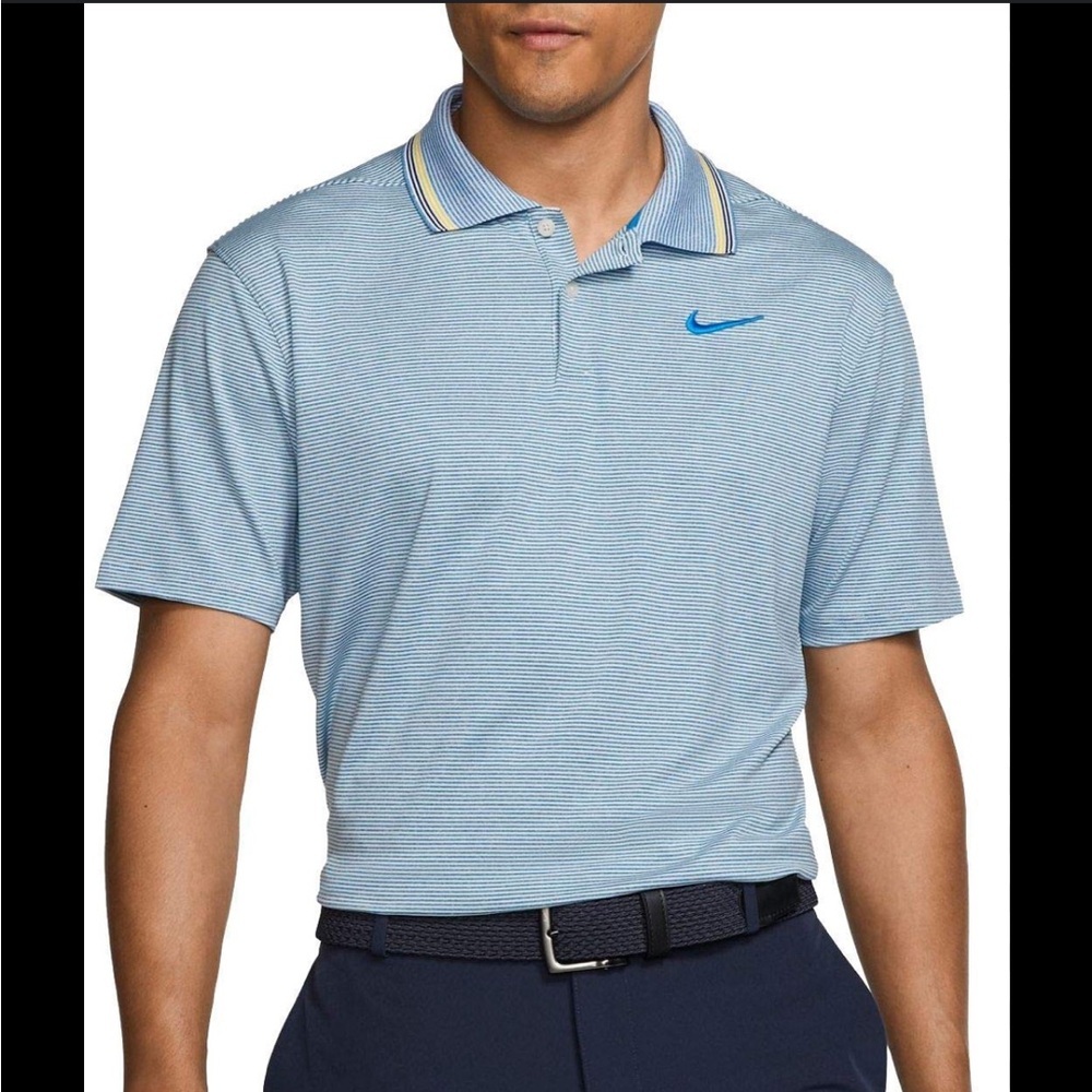 Nike dri-fit golf polo Large